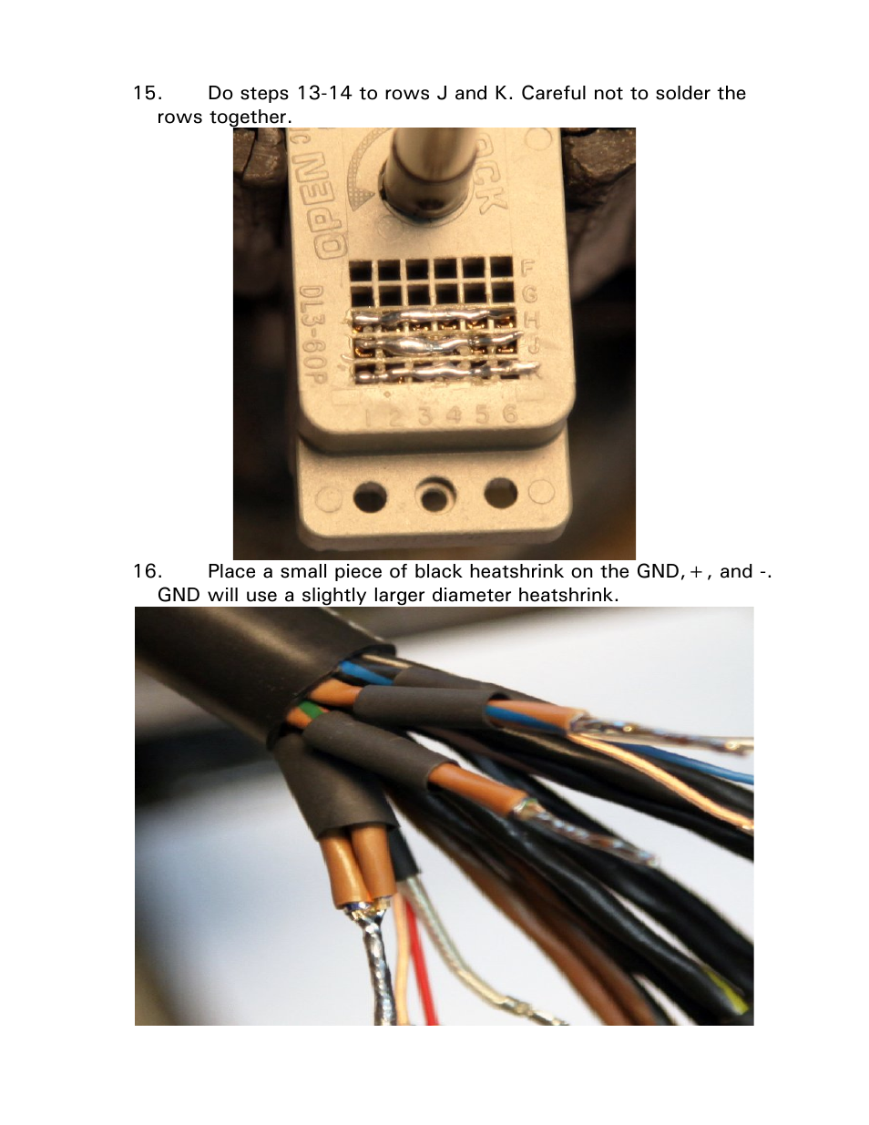 Mytek Digital Private-Q DL Cable Assembly Using Canare MR202-16AT User Manual | Page 8 / 17