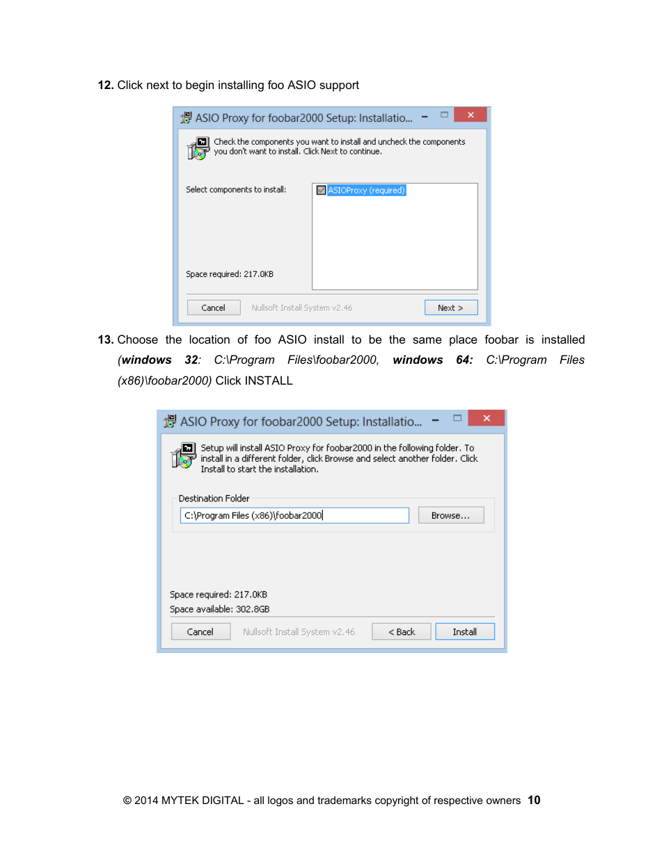Mytek Digital Stereo 192- DSD DAC Software (v.2) User Manual | Page 10 / 78