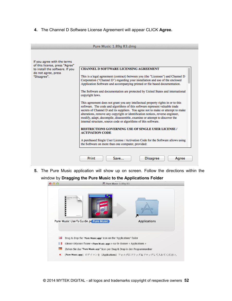 Mytek Digital Stereo 192- DSD DAC Software (v.2) User Manual | Page 52 / 78