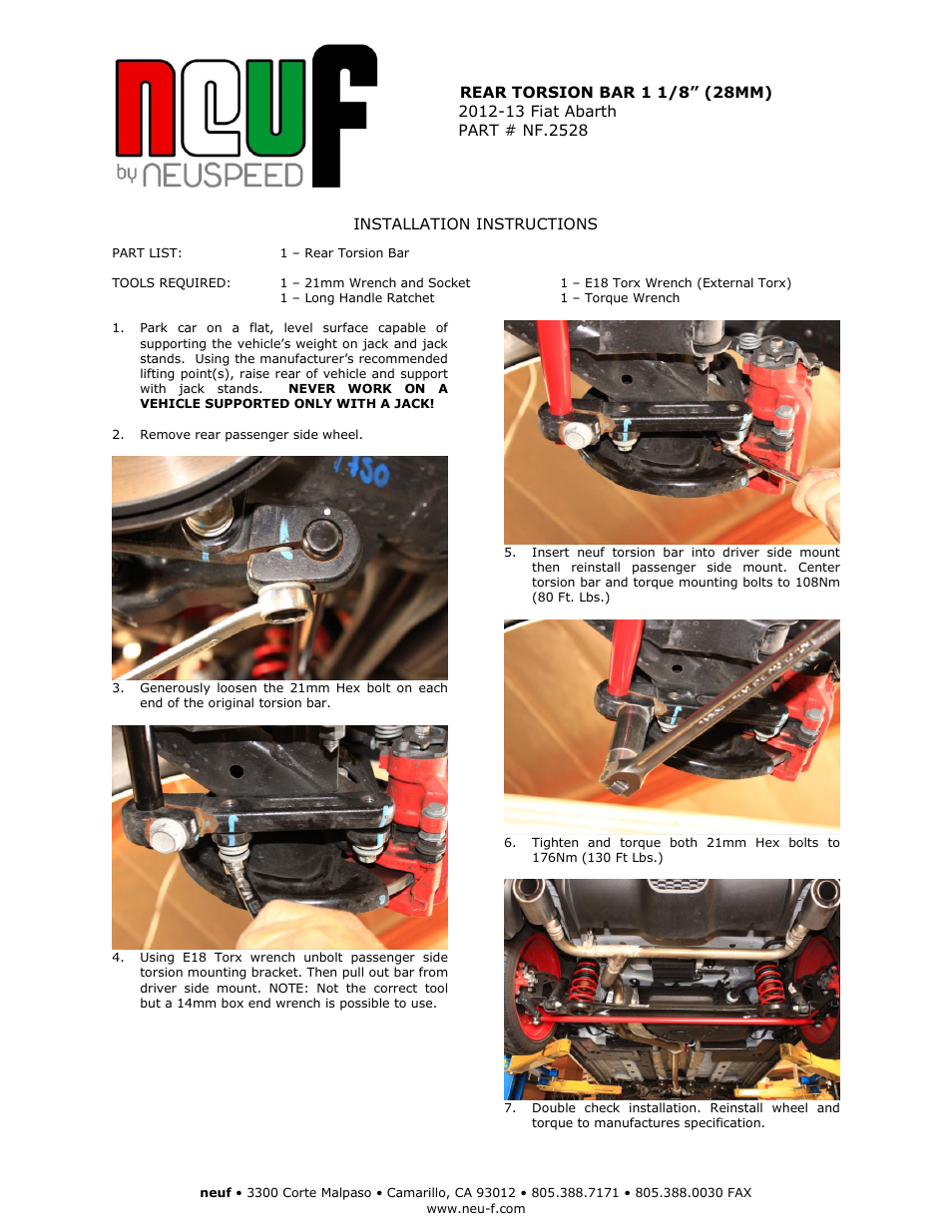 Neu-F NF.2528 User Manual | 1 page