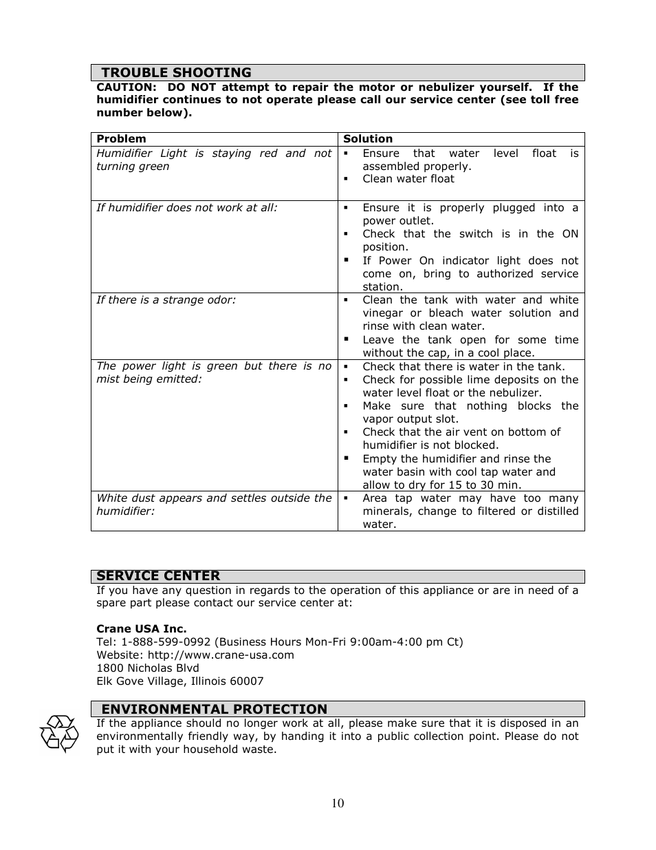 Crane EE-864 User Manual | Page 11 / 14