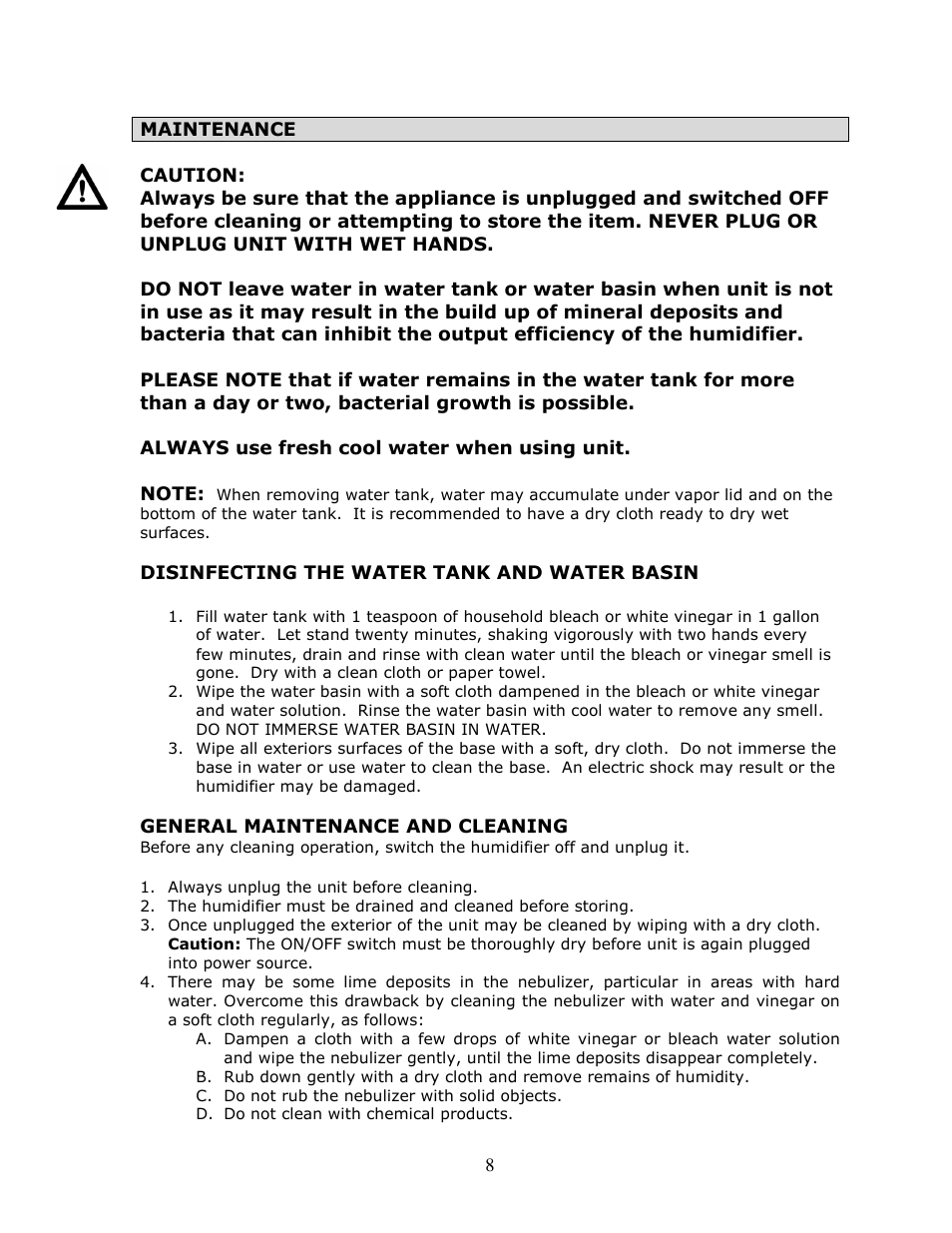 Crane EE-864 User Manual | Page 9 / 14