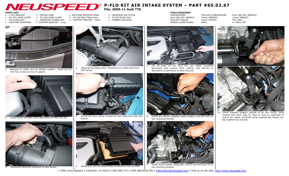 Neuspeed 65.02.67 User Manual | 3 pages