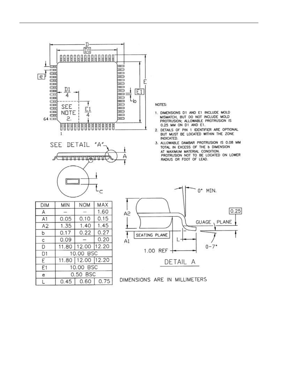 Pin lqfp | Maxim Integrated DS80C390 User Manual | Page 57 / 58