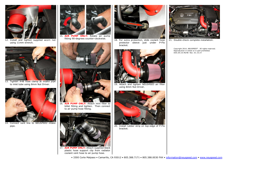 Neuspeed 65.10.48 User Manual | Page 2 / 2