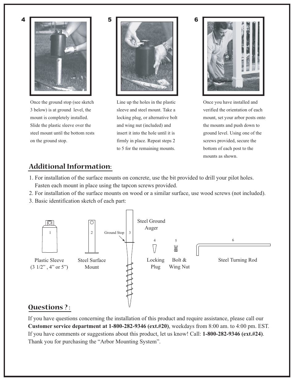 2vftujpot, Eejujpobm*ogpsnbujpo | New England Arbors VA80140 User Manual | Page 2 / 2