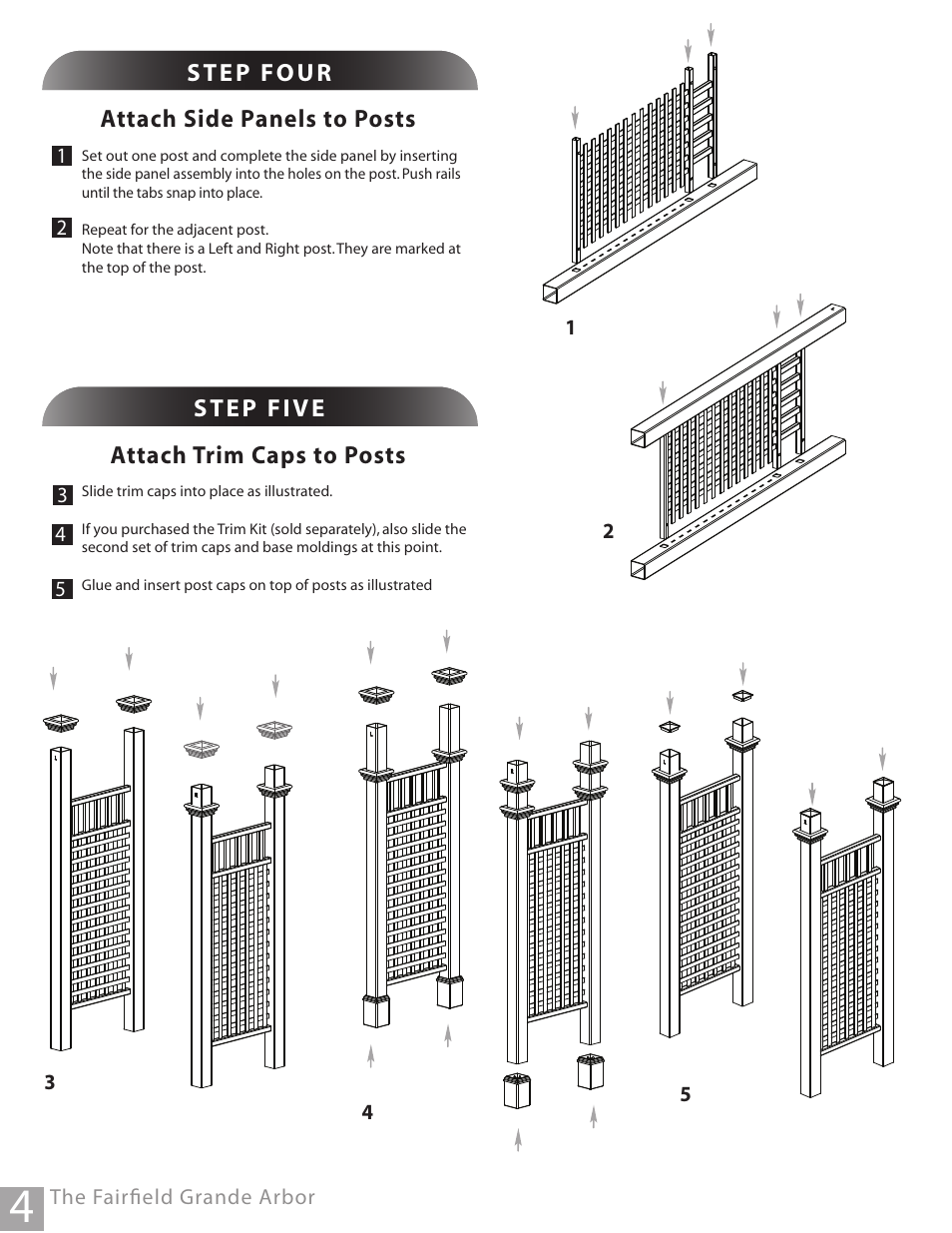 New England Arbors VA84231 User Manual | Page 4 / 6