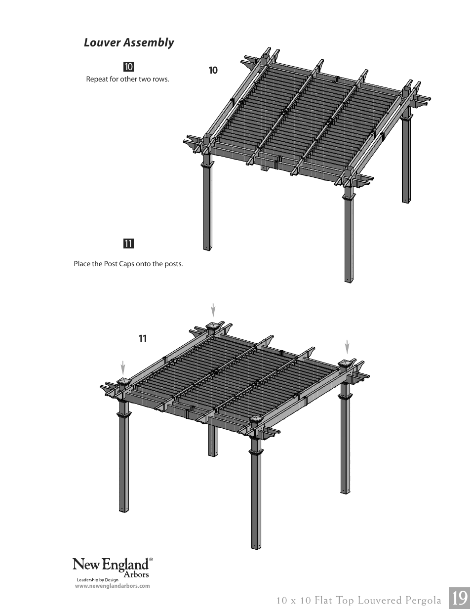 New England Arbors VA42062 User Manual | Page 19 / 23