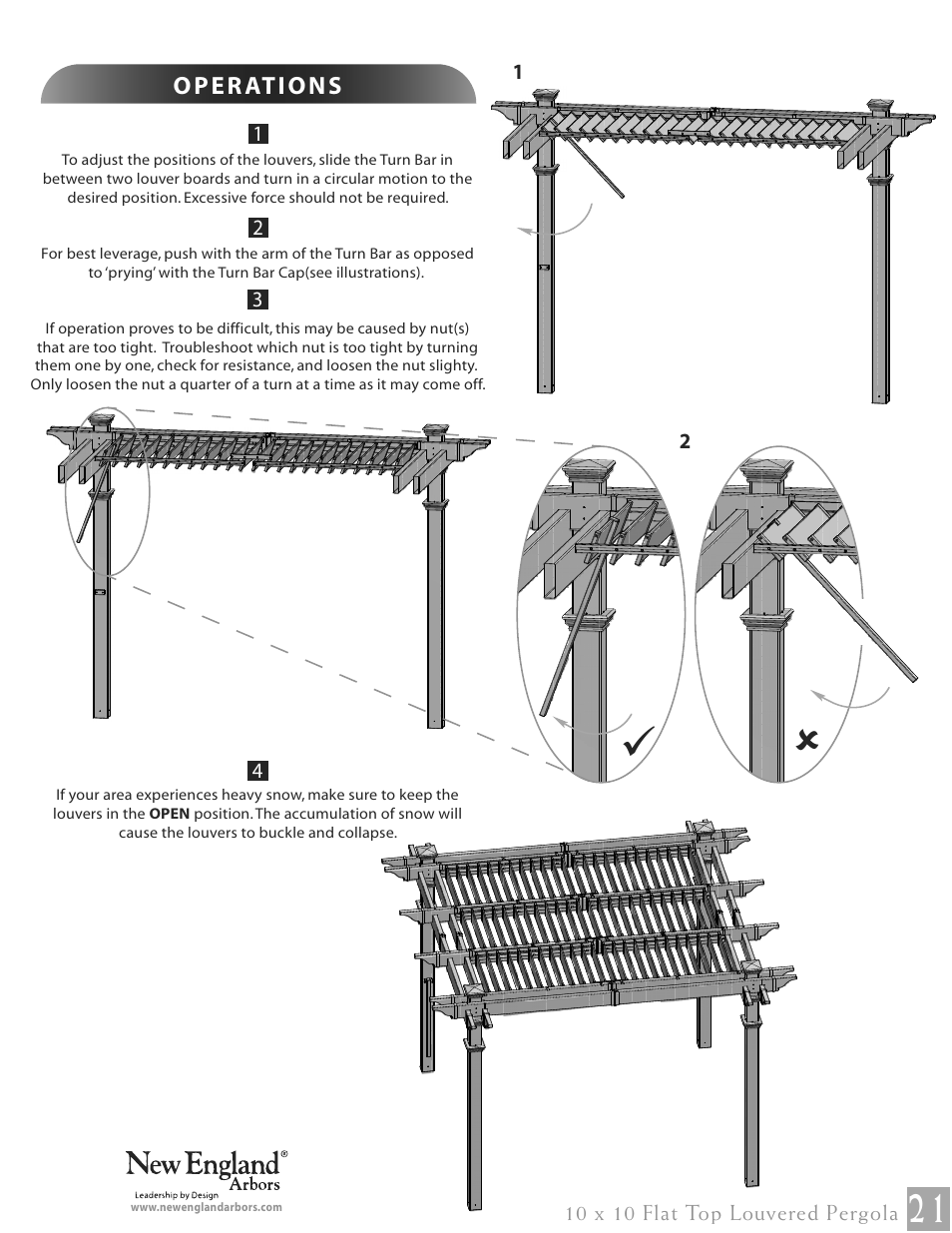 New England Arbors VA42062 User Manual | Page 21 / 23