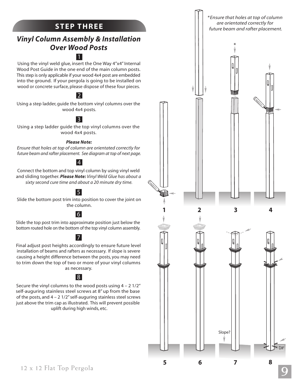 New England Arbors VA42044 User Manual | Page 9 / 15