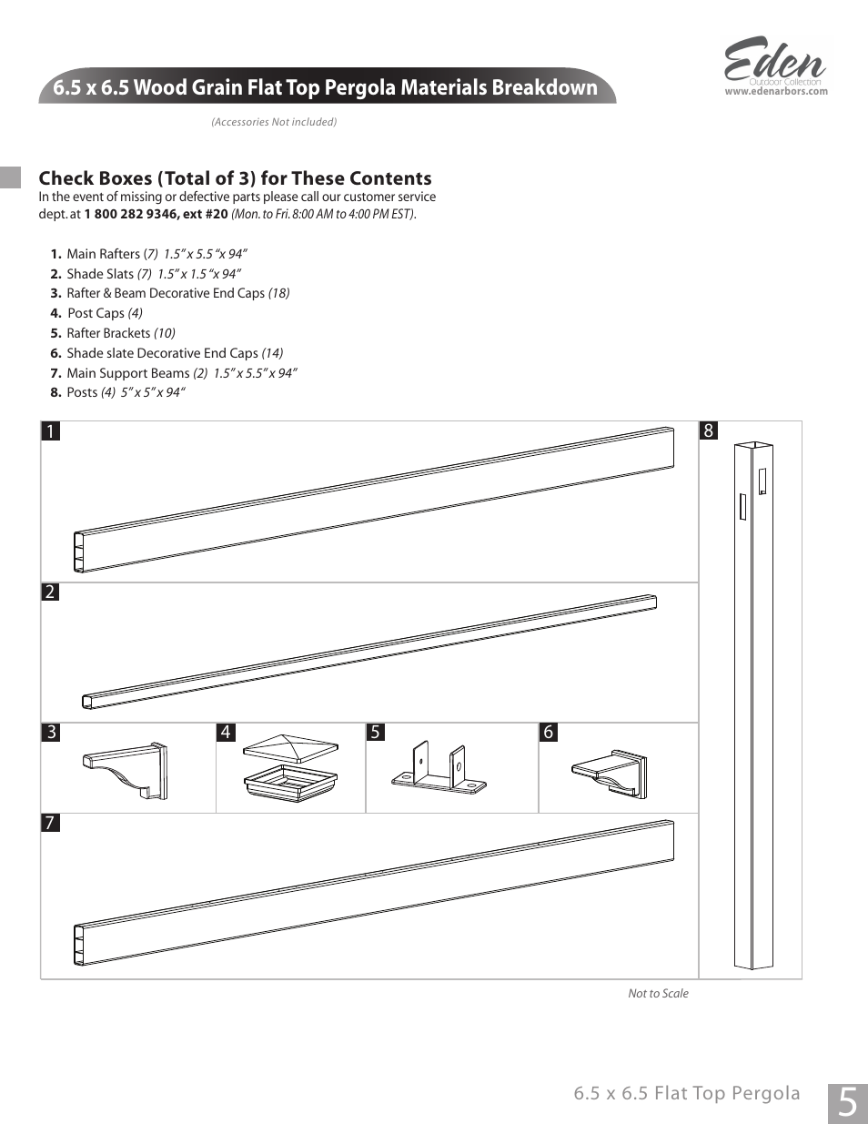 New England Arbors VA84044 User Manual | Page 5 / 12