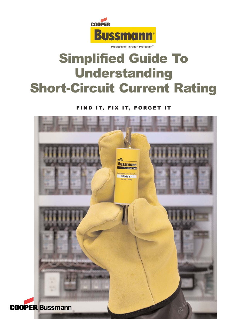 Cooper Bussmann Electronics Short-Circuit Current Rating User Manual | 6 pages