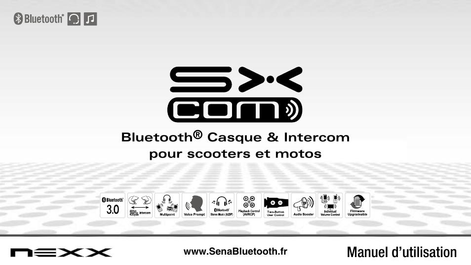 Sxcom ug_fr_web_final, Manuel d’utilisation | NEXX Helmets SX.COM User Manual | Page 82 / 162