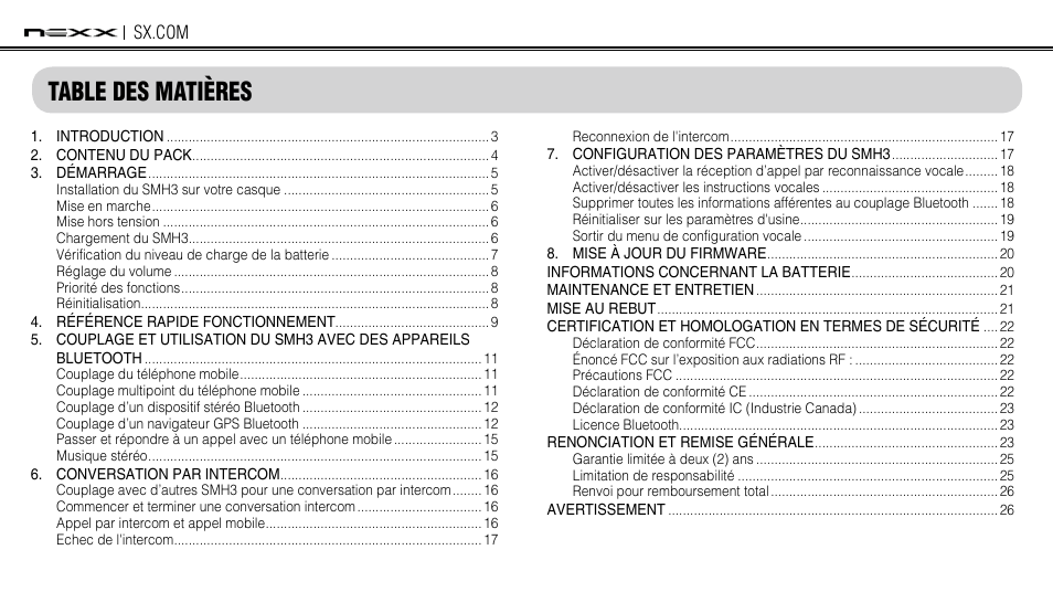 NEXX Helmets SX.COM User Manual | Page 83 / 162