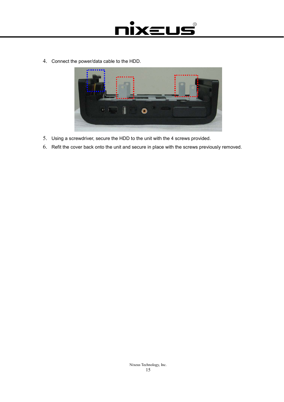 Nixeus Fusion HD User Manual User Manual | Page 15 / 128