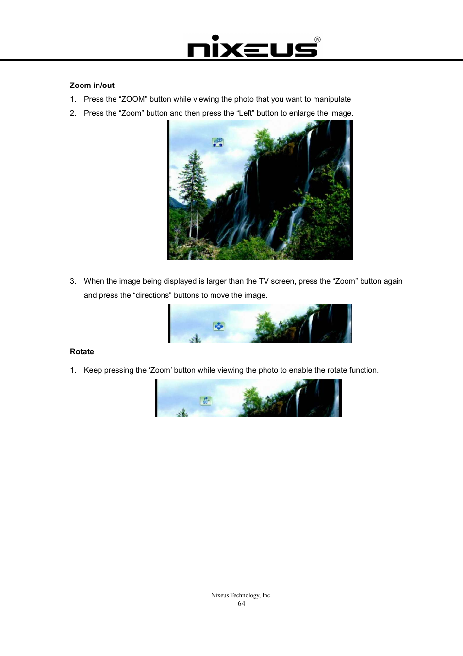 Nixeus Fusion HD User Manual User Manual | Page 64 / 128