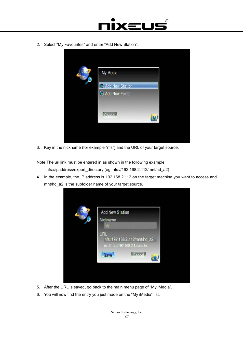 Nixeus Fusion HD User Manual User Manual | Page 87 / 128