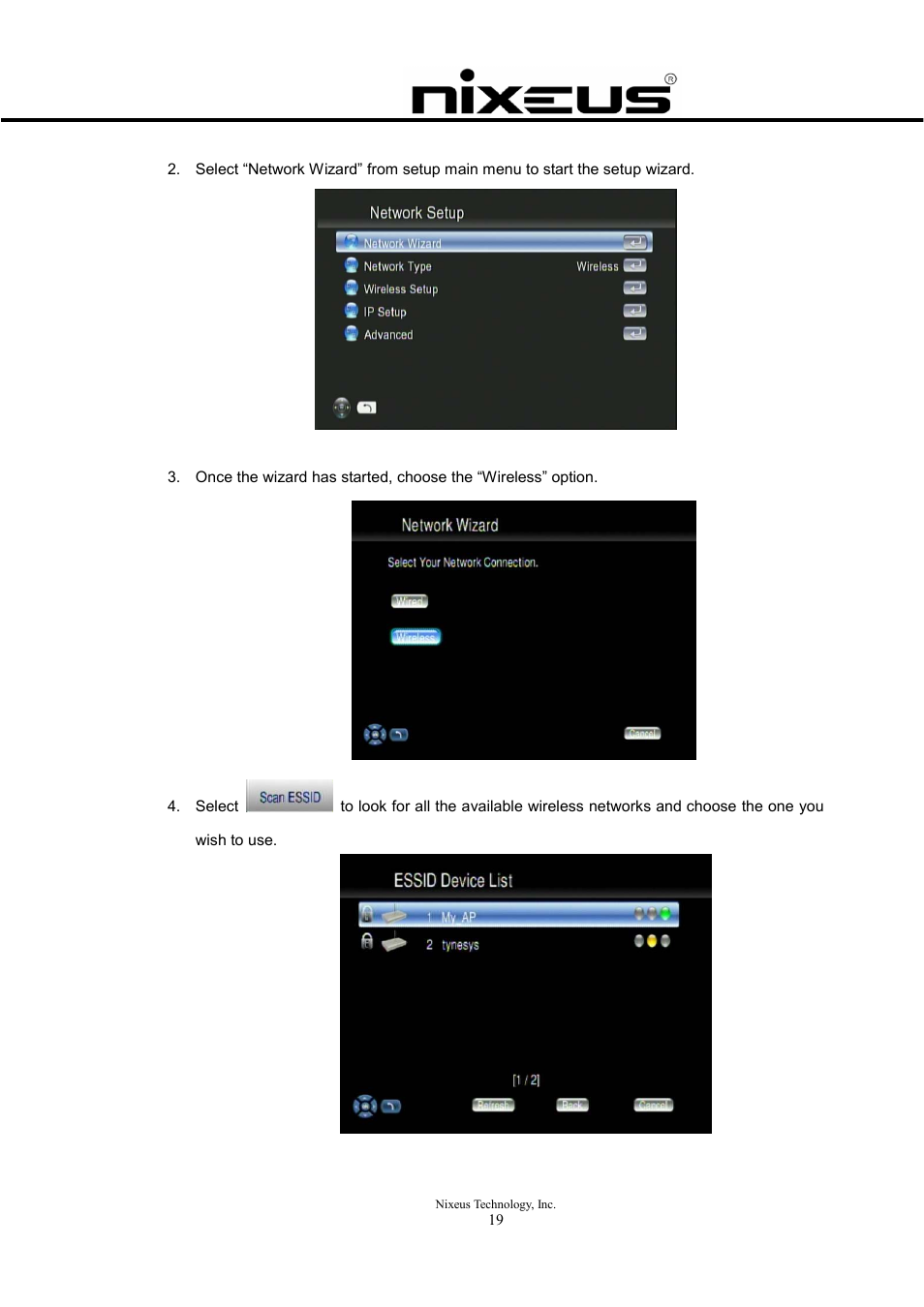 Nixeus Fusion HD Quick Start User Manual | Page 19 / 30