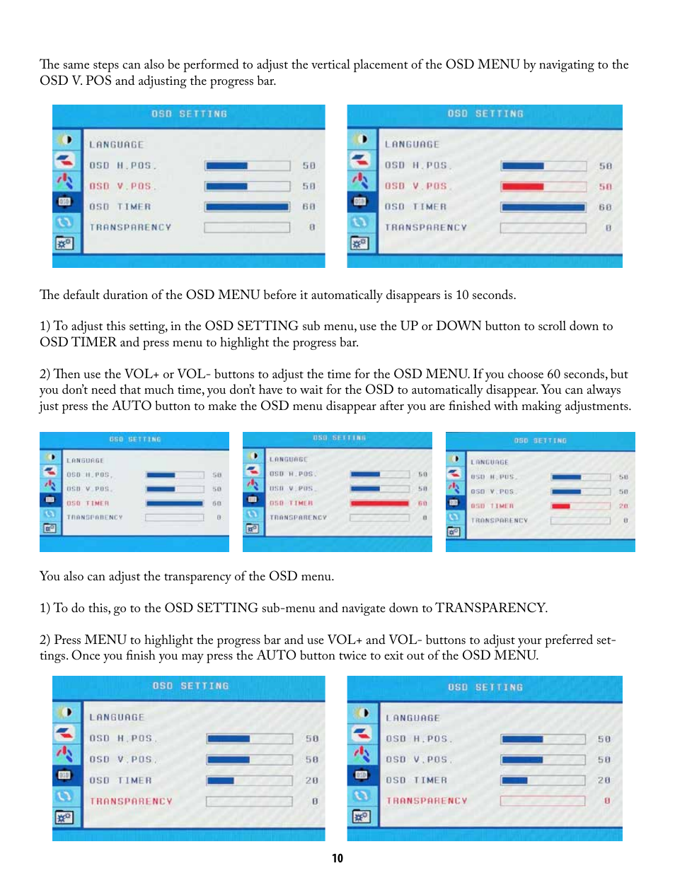 Nixeus NX-VUE30 User Manual | Page 10 / 23