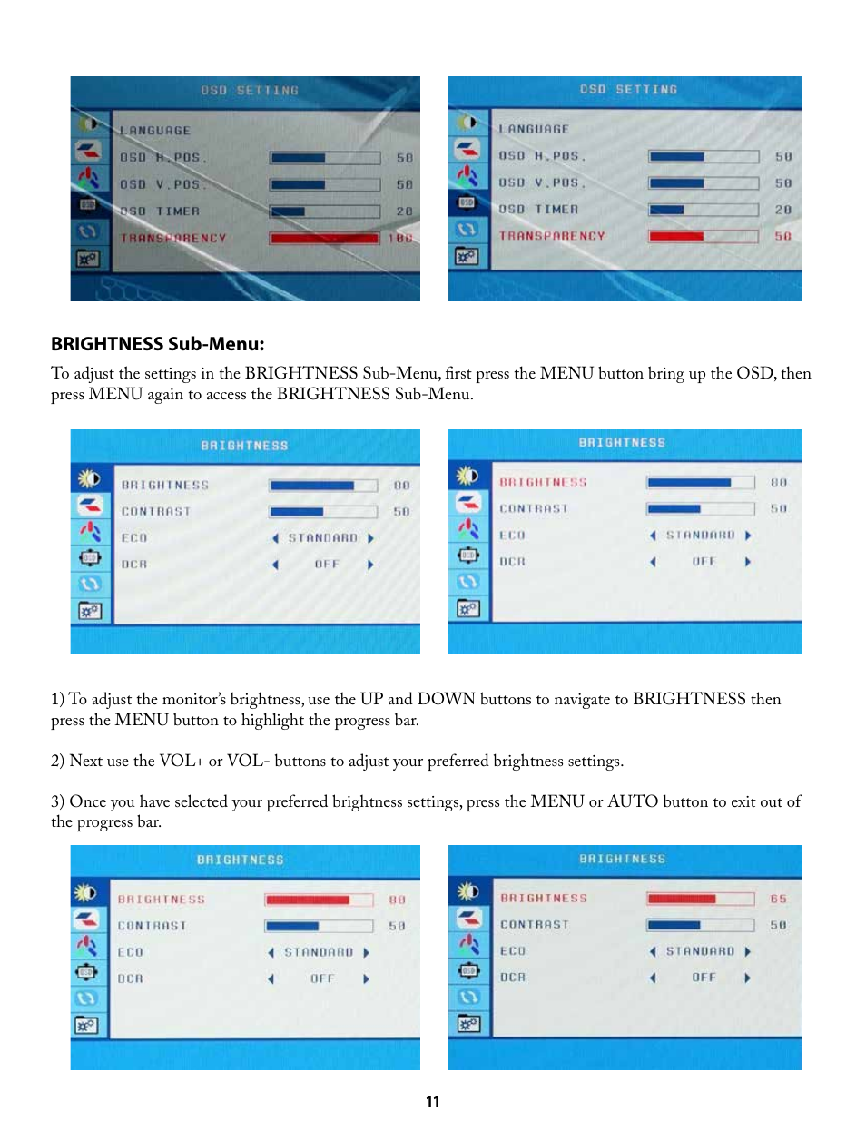 Nixeus NX-VUE30 User Manual | Page 11 / 23