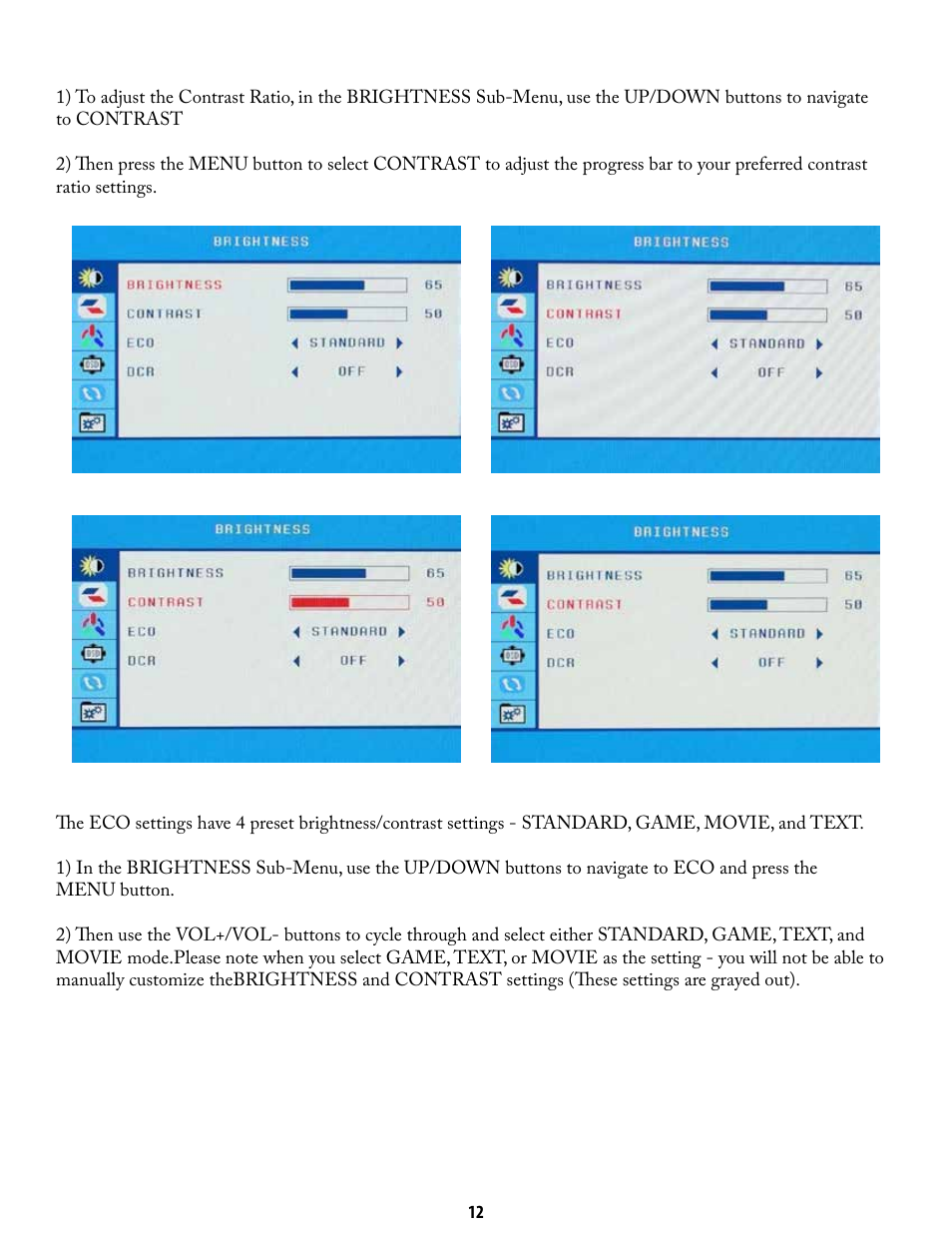 Nixeus NX-VUE30 User Manual | Page 12 / 23