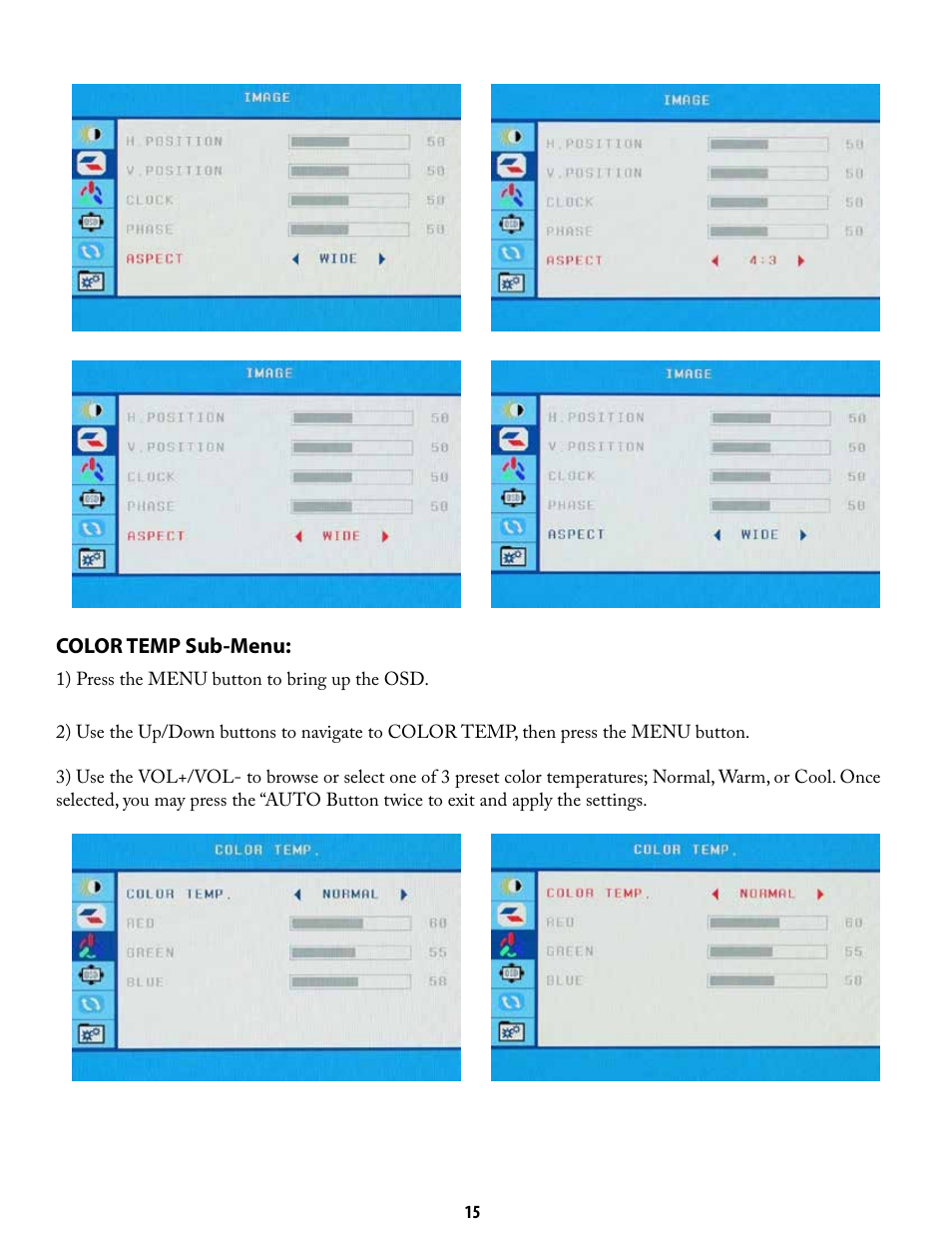 Nixeus NX-VUE30 User Manual | Page 15 / 23