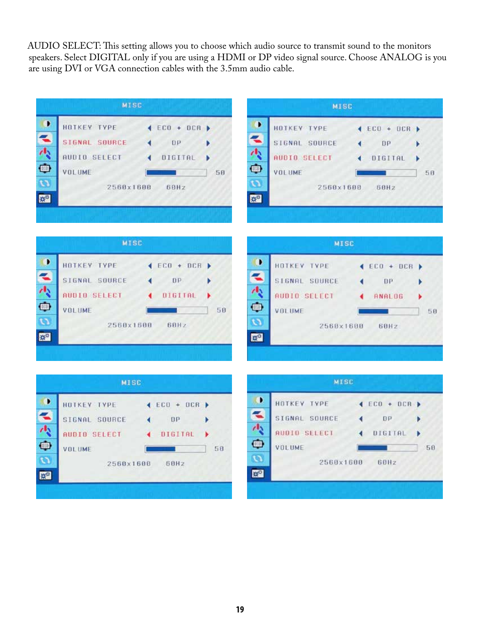 Nixeus NX-VUE30 User Manual | Page 19 / 23