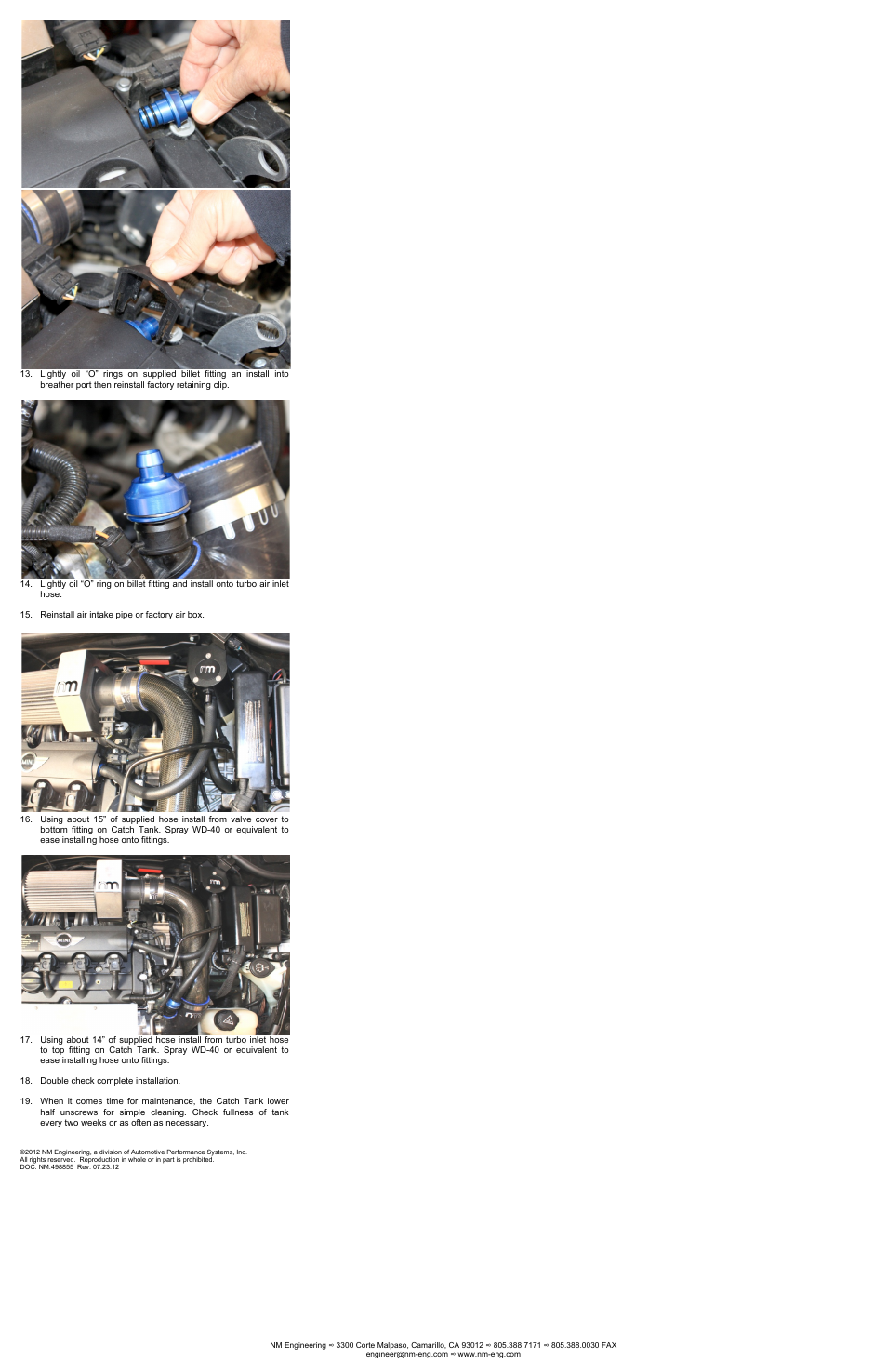 NM Engineering 498855 User Manual | Page 2 / 2