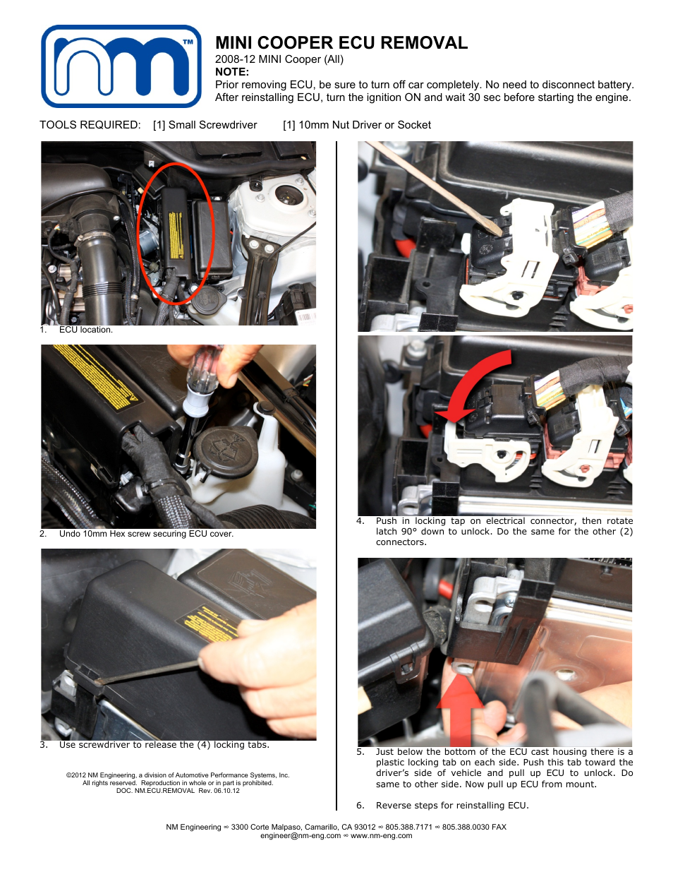 NM Engineering NM.CHIP User Manual | 1 page