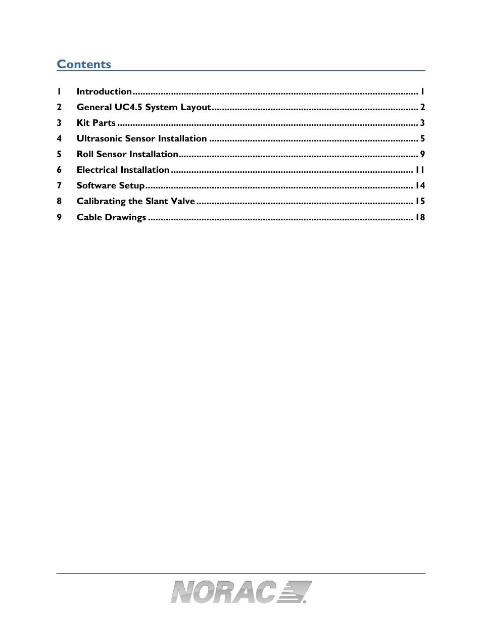 NORAC UC4.5-BC-AS1 User Manual | Page 3 / 22