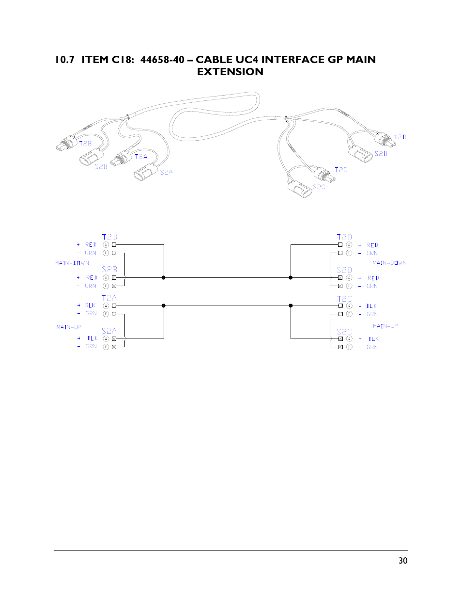 7 item c18: 44658-40 | NORAC UC4.5-BC-CS2 User Manual | Page 33 / 35