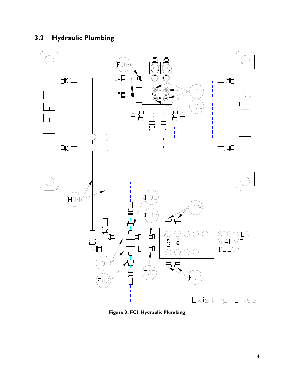 2 hydraulic plumbing | NORAC UC4.5-BC-FC1 User Manual | Page 7 / 29