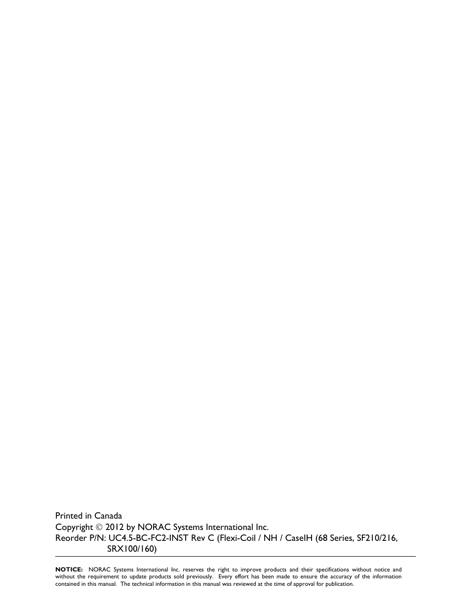 NORAC UC4.5-BC-FC2 User Manual | Page 2 / 32