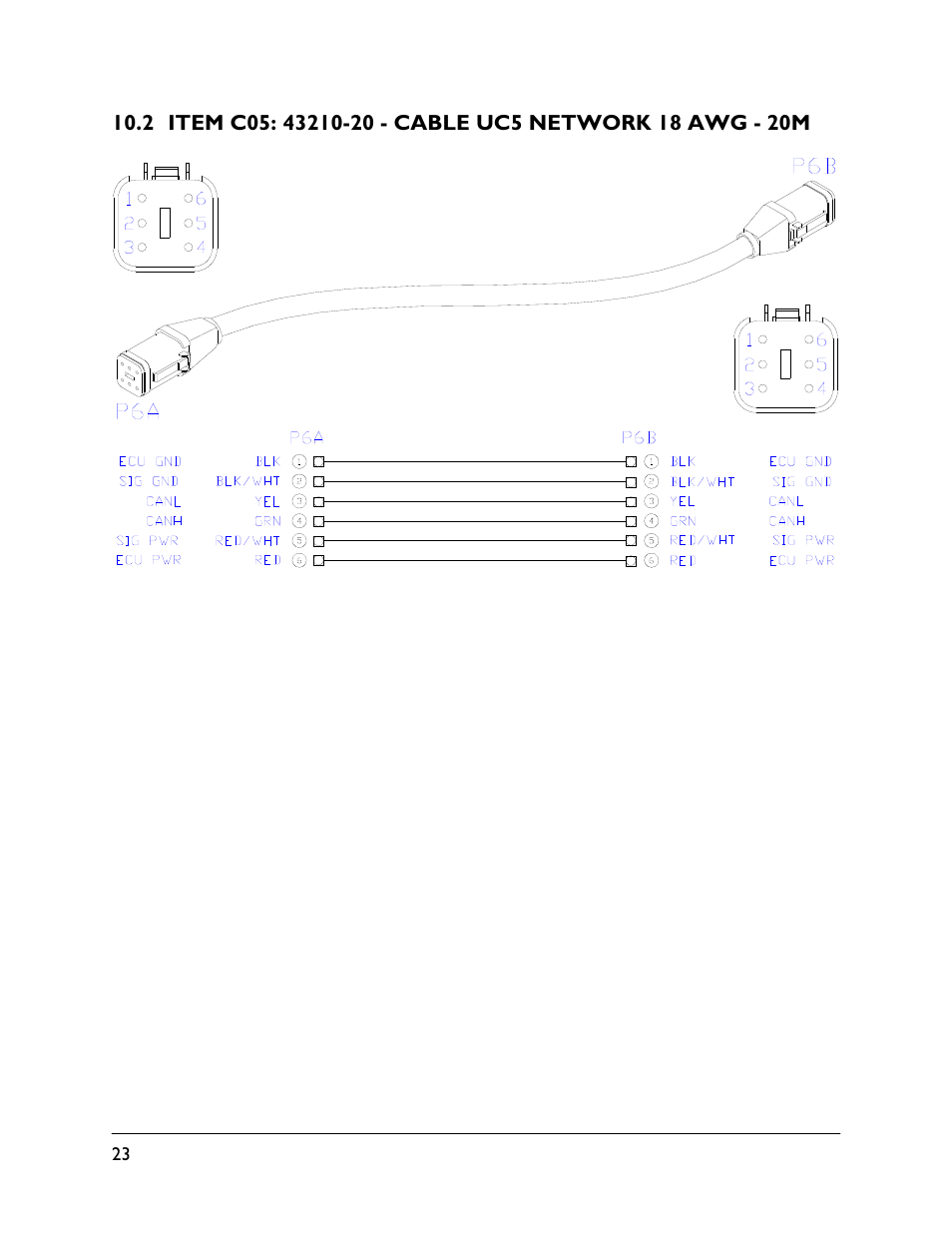 2 item c05: 43210-20 | NORAC UC4.5-BC-FC2 User Manual | Page 26 / 32