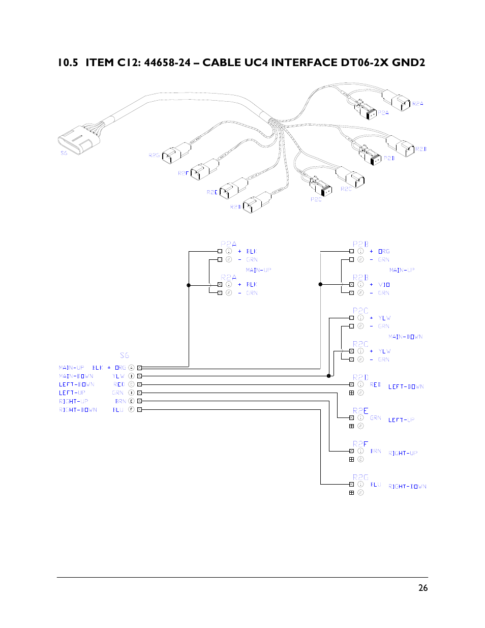 5 item c12: 44658-24 | NORAC UC4.5-BC-FC2 User Manual | Page 29 / 32