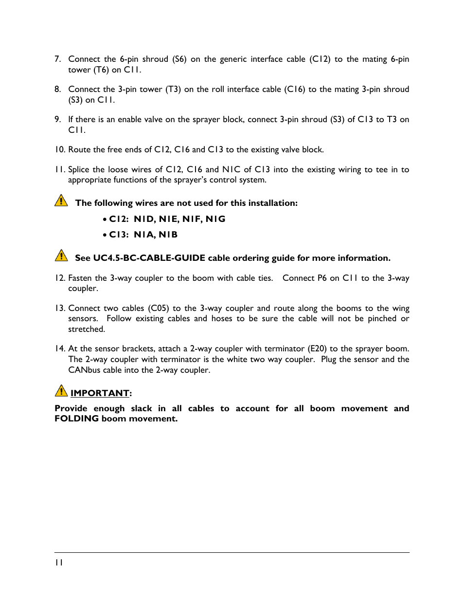 NORAC UC4.5-BC-GN2 Part 1 User Manual | Page 14 / 20