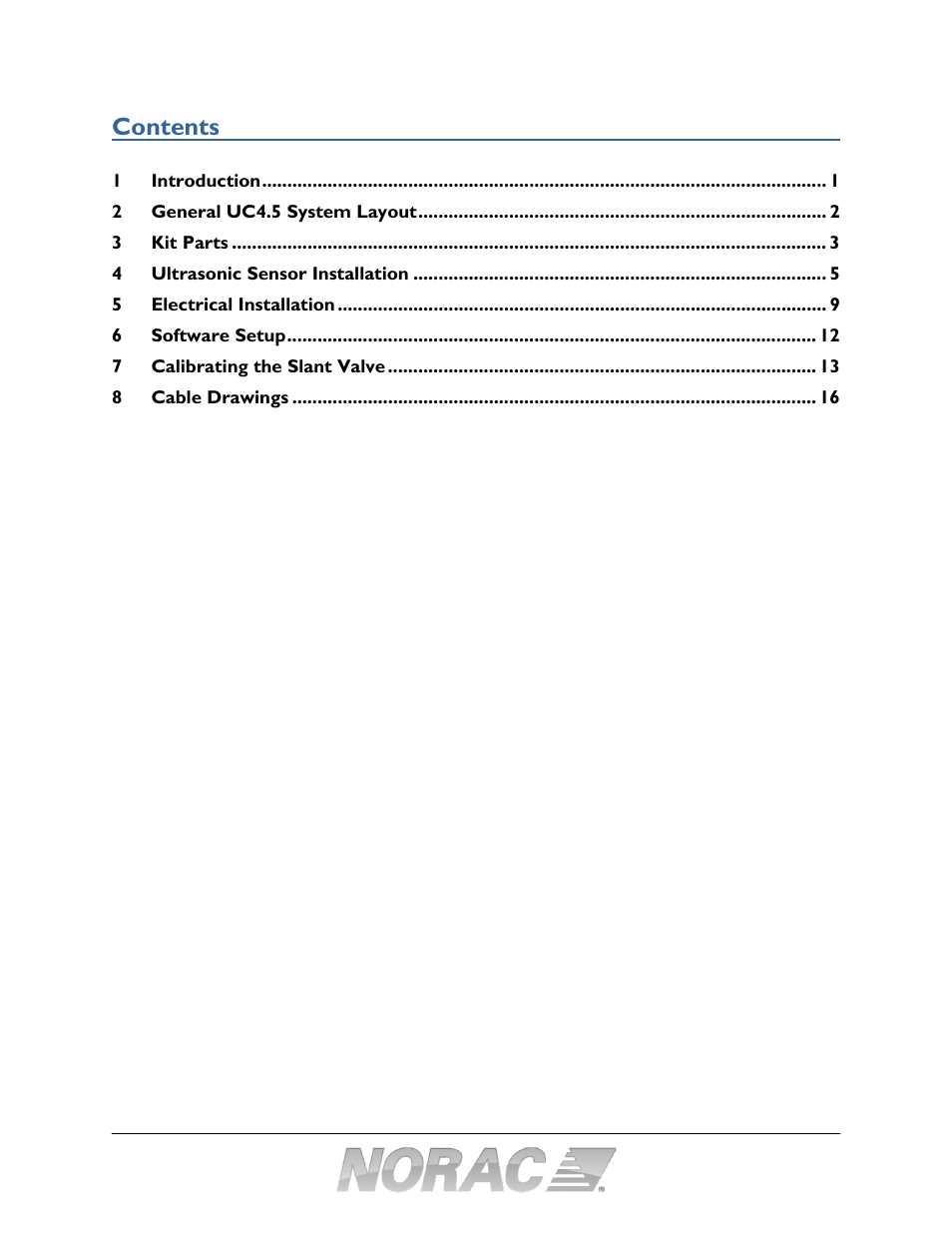 NORAC UC4.5-BC-GN2 Part 1 User Manual | Page 3 / 20