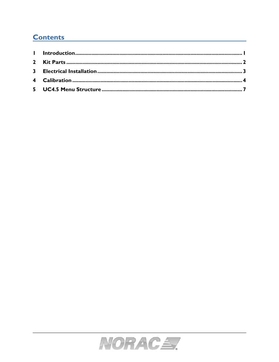 NORAC UC4.5-BC-GN2 Part 2 User Manual | Page 3 / 11