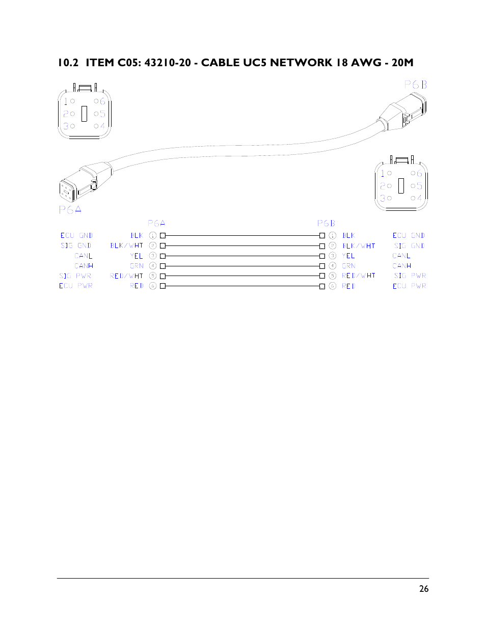 2 item c05: 43210-20 | NORAC UC4.5-BC-HD3 Part 1 User Manual | Page 29 / 36