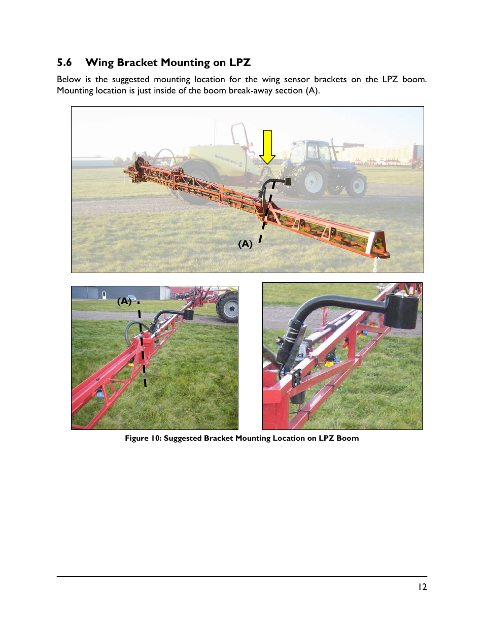 6 wing bracket mounting on lpz | NORAC UC4.5-BC-HD5 Part 1 User Manual | Page 15 / 31