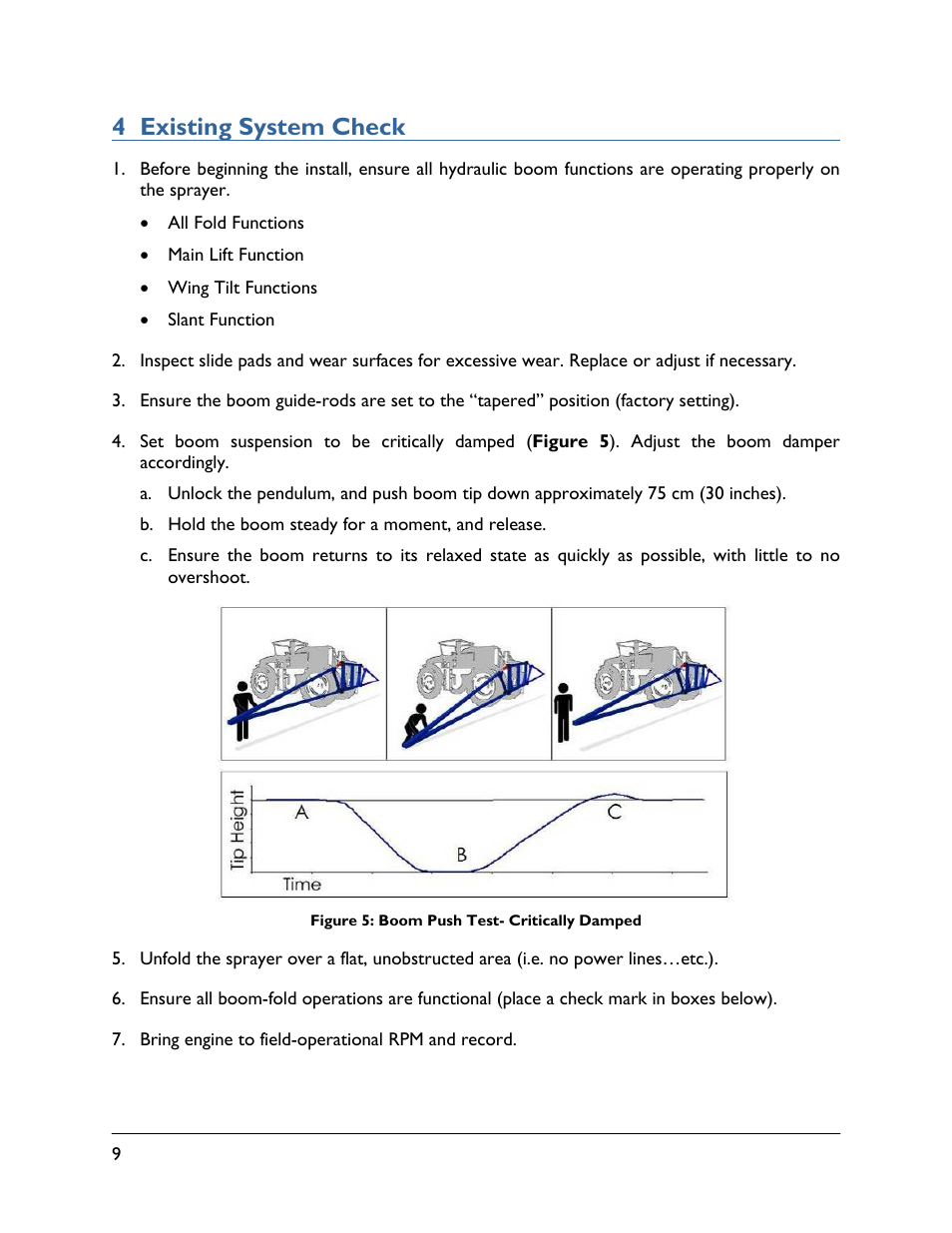 4 existing system check | NORAC UC4.5-BC-HD7 User Manual | Page 12 / 39