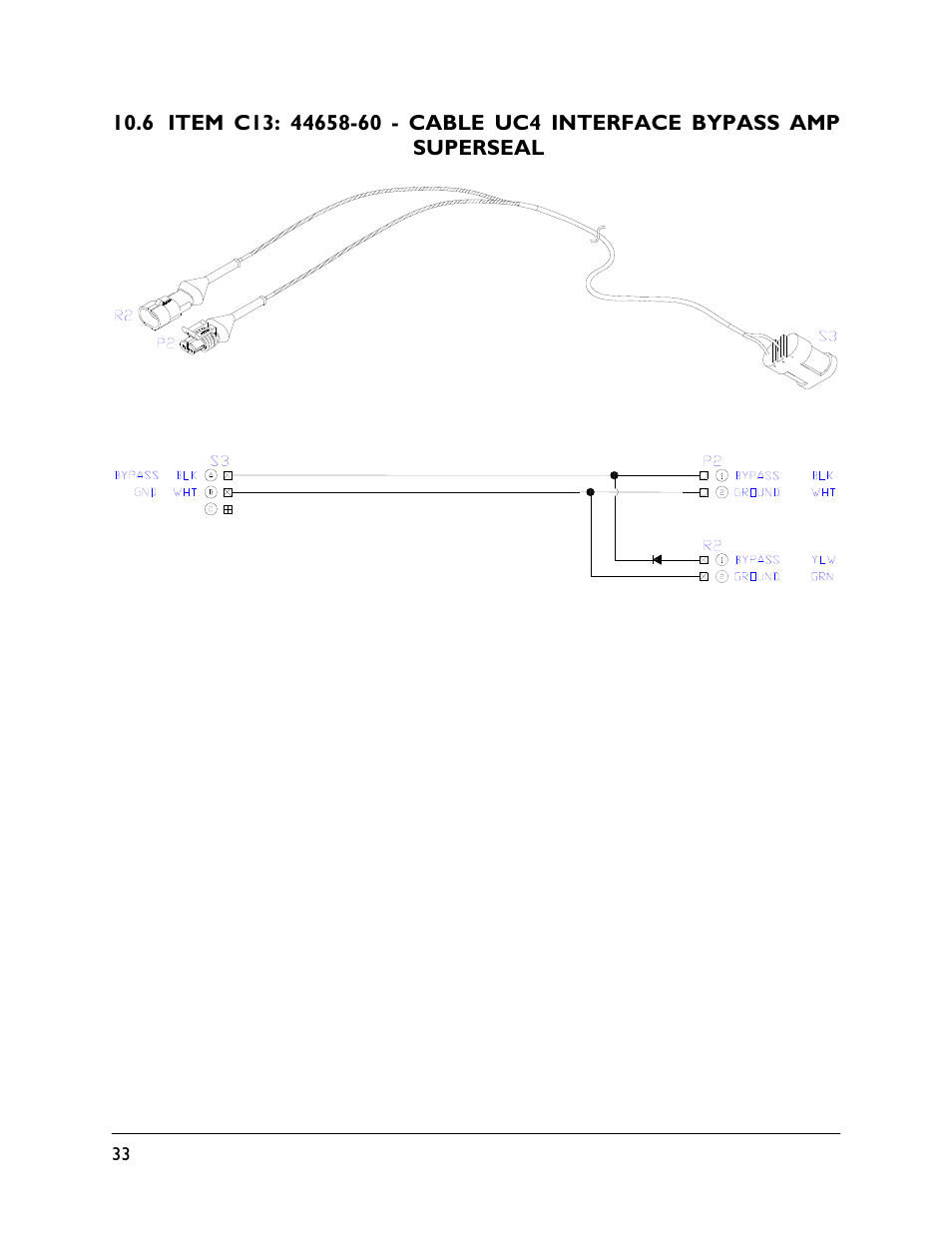 6 item c13: 44658-60 | NORAC UC4.5-BC-HD7 User Manual | Page 36 / 39
