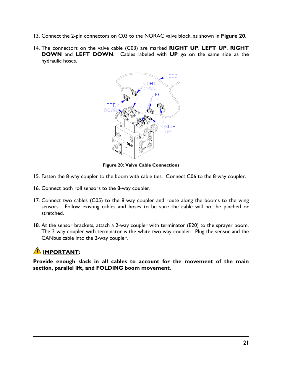 NORAC UC4.5-BC-JD7 User Manual | Page 23 / 42