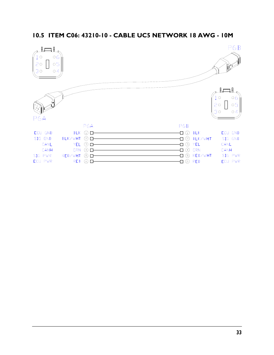 5 item c06: 43210-10 | NORAC UC4.5-BC-JD7 User Manual | Page 35 / 42