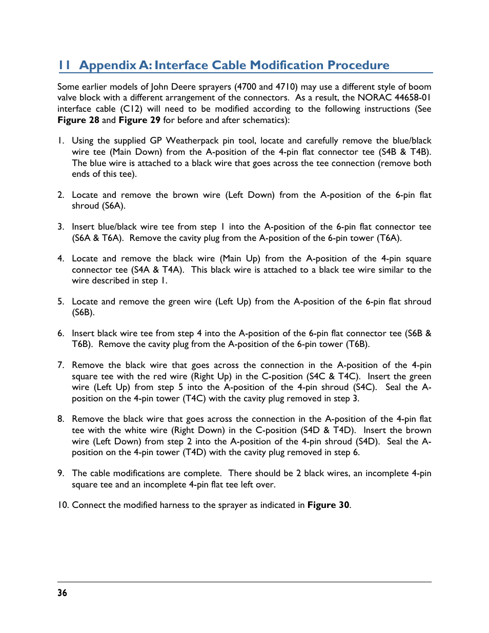 NORAC UC4.5-BC-JD7 User Manual | Page 38 / 42