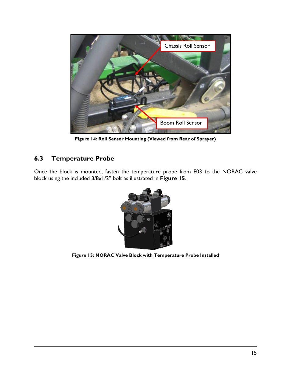 3 temperature probe | NORAC UC4.5-BC-JD8 User Manual | Page 17 / 35