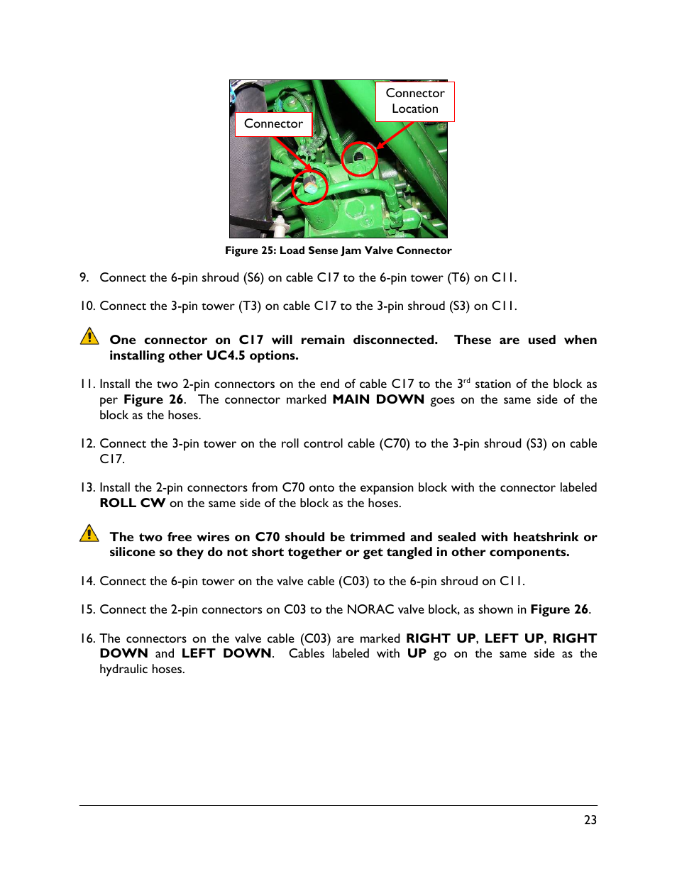 NORAC UC4.5-BC-JD8A User Manual | Page 25 / 46