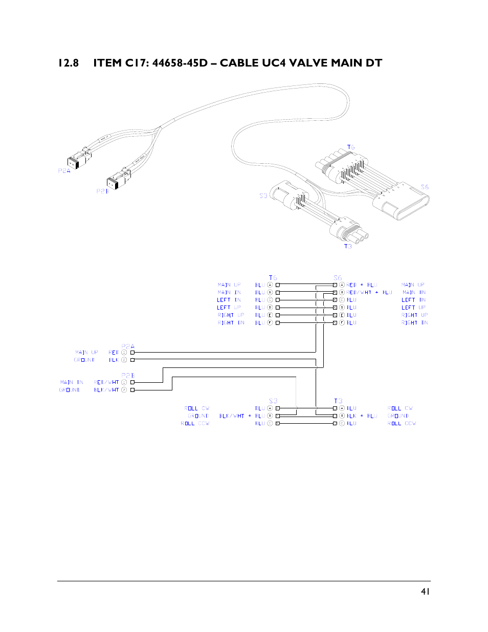 8 item c17: 44658-45d | NORAC UC4.5-BC-JD8A User Manual | Page 43 / 46