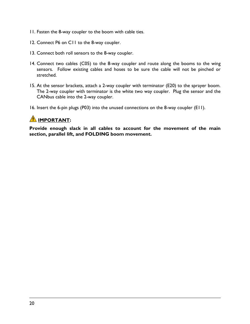 NORAC UC4.5-BC-JD11 User Manual | Page 22 / 33