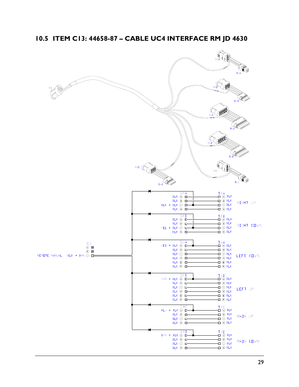 5 item c13: 44658-87 | NORAC UC4.5-BC-JD11 User Manual | Page 31 / 33